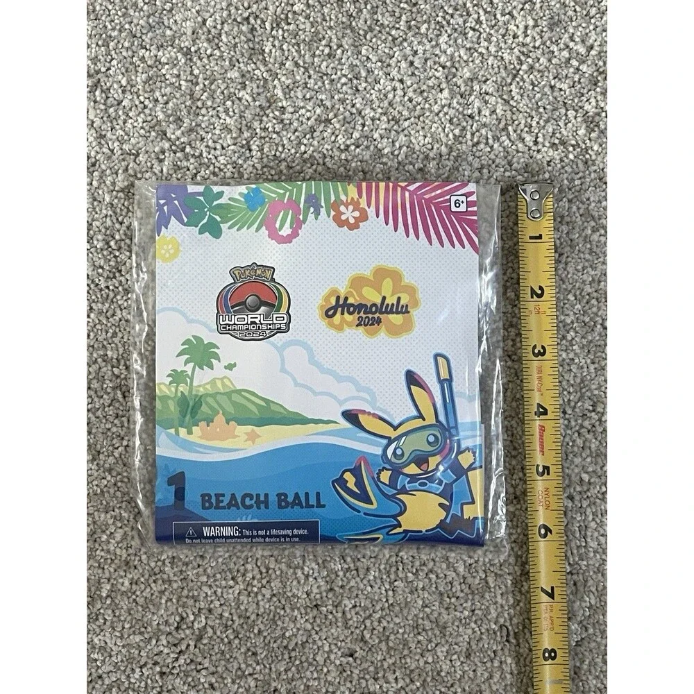 Pokemon 2024 Honolulu Scuba Pikachu Beach Ball - 2024 - World Championships WCS